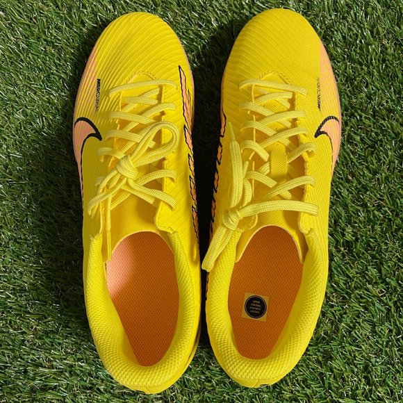 Nike Mercurial Vapor 15 Club IC Indoor Soccer Shoes Yellow DJ5969-780 Men\'s 10 main image 2